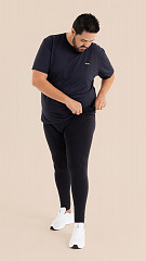 24270025  - Legging Masculina  Plus Size Preta