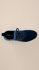 24271434 - Tênis Knit B.ON Leve Bali Azul/Marinho