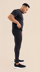 24270130 - Legging Masculina Leve Compressão Preta