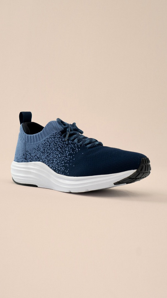 24271434 - Tênis Knit B.ON Leve Bali Azul/Marinho