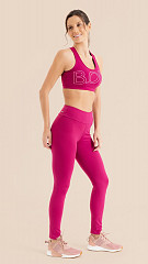 Top Nadador Fem. B.ON Fitness Pink Cereja - 24271485