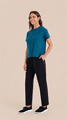 24271611 - Camiseta B.ON Air Feminina Petróleo