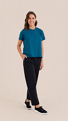 24271611 - Camiseta B.ON Air Feminina Petróleo