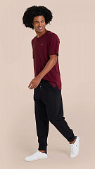 24271564 - Camiseta Masculina Basic Bordô