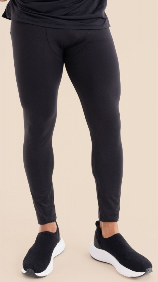 24270130 - Legging Masculina Leve Compressão Preta