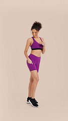24271483 – Bermuda Run Feminina Roxa