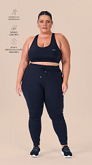 24270206 - Jogger Feminina  Plus Size Preta