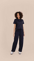 24271468 - Calça Feminina com Barra Regulável Preta