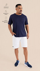 24271404 - Camiseta Basic Masculina Marinho