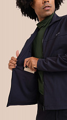 24270987 - Jaqueta Masculina Casual Preta