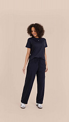 24271468 - Calça Feminina com Barra Regulável Preta