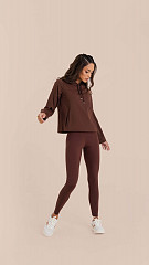 24271265 - Blusão Comfy Feminino Marrom
