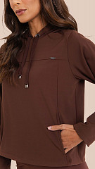 24271265 - Blusão Comfy Feminino Marrom