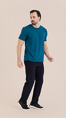 24271610 - Camiseta B.ON Air Masculina Petróleo