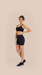 24270280 - Bermuda Feminina  Cross Preta
