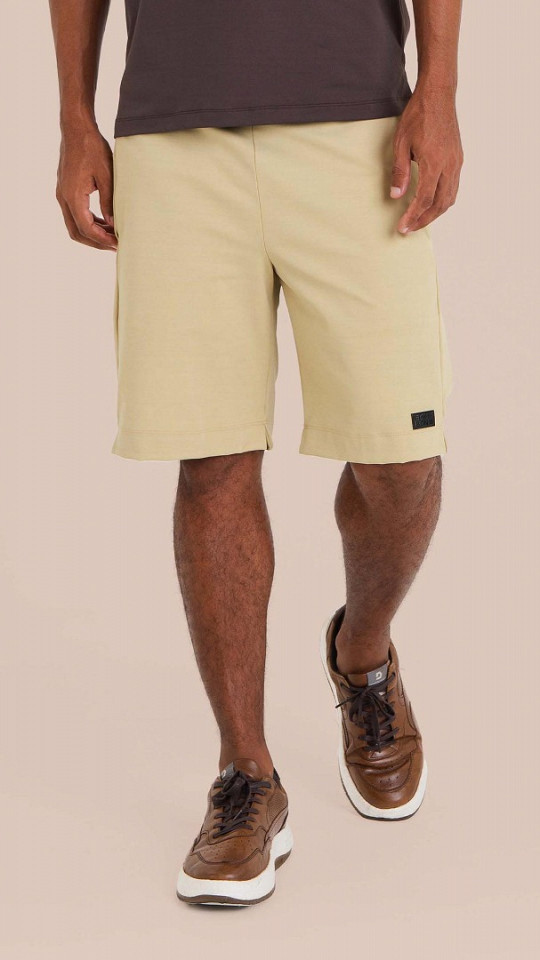 24271560 - Bermuda Basic Masculina Khaki