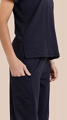24271468 - Calça Feminina com Barra Regulável Preta