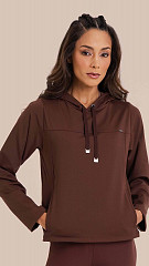 24271265 - Blusão Comfy Feminino Marrom