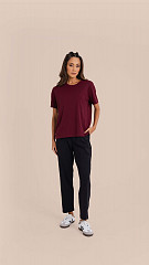 24271563 - Camiseta Basic Feminina Bordô