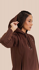 24271265 - Blusão Comfy Feminino Marrom