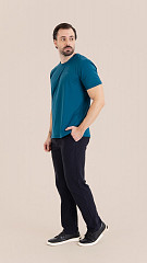 24271610 - Camiseta B.ON Air Masculina Petróleo