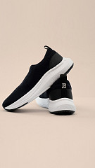 24271435 - Tênis Knit B.ON Leve Stratus Preto