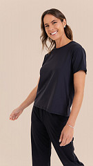 24271608 - Camiseta B.ON Air Feminina Preta