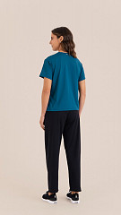 24271611 - Camiseta B.ON Air Feminina Petróleo