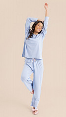 24271211 - Blusa de Pijama Feminina Aura