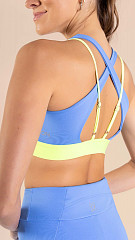 24270972 - Top Feminino Sobreposto Azul e Verde Lima