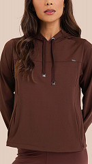 24271265 - Blusão Comfy Feminino Marrom