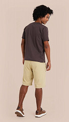 24271560 - Bermuda Basic Masculina Khaki