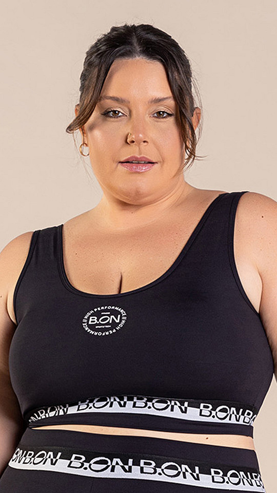 24270104 - Top Feminino Elastic Plus Size Preto