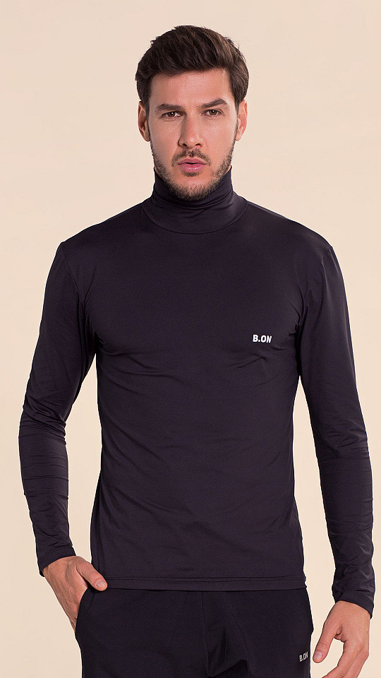 24270317 - Blusa Masculina B.ON Winter Preta