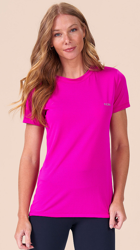 24270891 - Camiseta Feminina B.ON Dry Rosa